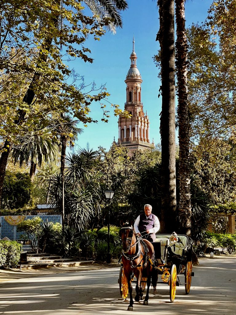 Parque de María Luisa, in Seville